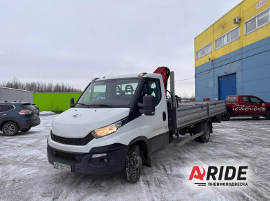Наши проекты: Пневмоподвеска на Iveco Daily 50 от компании «ARIDE». Доступные цены, гарантия, для заказа и получения консультации звоните 8 (800) 707-52-13. Рис. 1 Наши проекты: Пневмоподвеска на Iveco Daily 50
