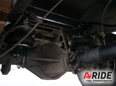 Рис. 5 Наши проекты: Вспомогательная пневмоподвеска на Iveco Daily 70