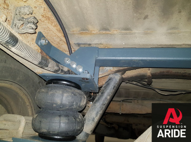 Рис. 3 Наши проекты: Пневмоподвеска на IVECO Daily 45C - Этапы установки