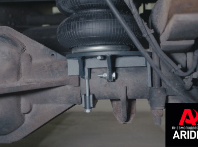 Рис. 8 Наши проекты: Пневмоподвеска Iveco Daily 70-150