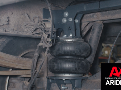 Рис. 7 Наши проекты: Пневмоподвеска Iveco Daily 70-150