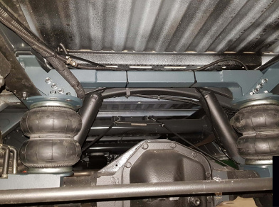 Рис. 8 Наши проекты: Установка задней пневмоподвески Iveco 50C 150