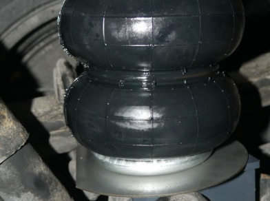 Рис. 3 Наши проекты: Установка пневмоподвески на VW Крафтер 35