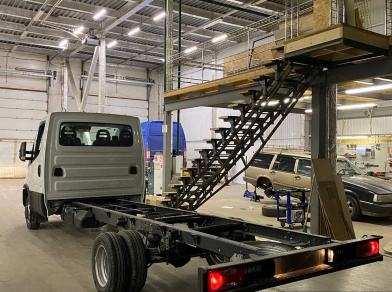 Наши проекты: Установка пневмоподвески Iveco Daily 35C150 от компании «ARIDE». Доступные цены, гарантия, для заказа и получения консультации звоните 8 (800) 707-52-13. Рис. 2 Наши проекты: Установка пневмоподвески Iveco Daily 35C150