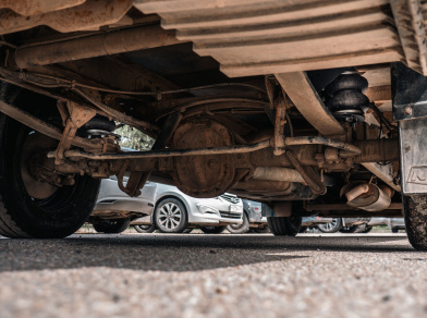 Рис. 4 Наши проекты: Пневматическая подвеска на Ивеко