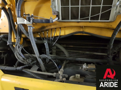 Рис. 9 Наши проекты: Пневмоподвеска на Камаз 4308 - установка на заднюю ось