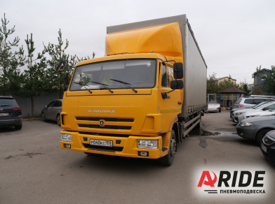 Рис. 1 Наши проекты: Вспомогательная пневмоподвеска на КАМАЗ 4308