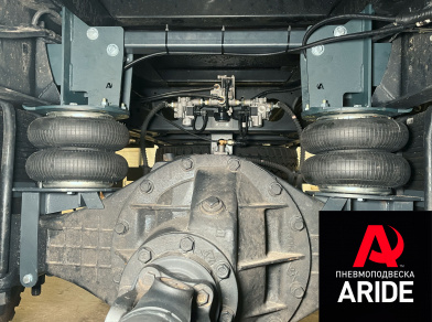 Рис. 2 Наши проекты: Установка пневмоподвески на КАМАЗ Компас 12