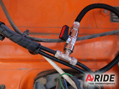 Рис. 3 Наши проекты: Вспомогательная пневмоподвеска на КАМАЗ 43118