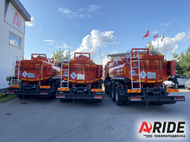 Наши проекты: Пневмоподушки на кабину КАМАЗ 65115 от компании «ARIDE». Доступные цены, гарантия, для заказа и получения консультации звоните 8 (800) 707-52-13. Рис. 2 Наши проекты: Пневмоподушки на кабину КАМАЗ 65115