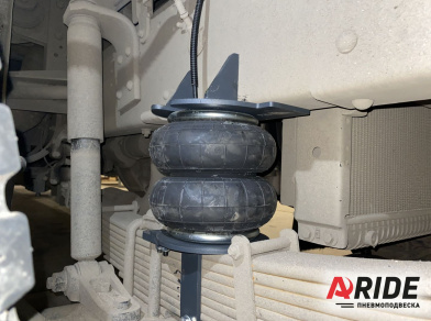 Рис. 4 Наши проекты: Пневмоподвеска на КАМАЗ Компас 12