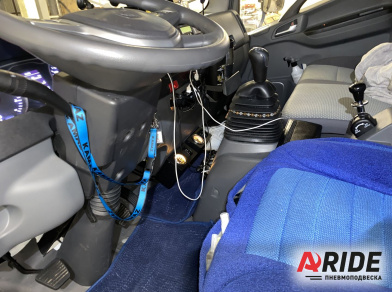 Рис. 6 Наши проекты: Пневмоподвеска на КАМАЗ Компас 12