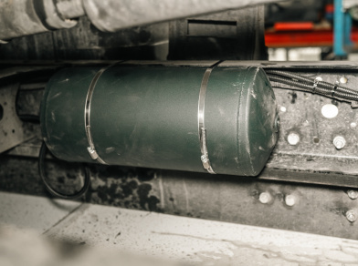 Рис. 7 Наши проекты: Пневмоподвеска на КАМАЗ Компас 5