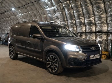 Рис. 1 Пневматическая подвеска на заднюю ось Lada Largus