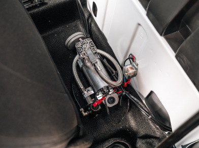 Рис. 5 Наши проекты: Пневматические подушки взамен пружин на Лада Ларгус