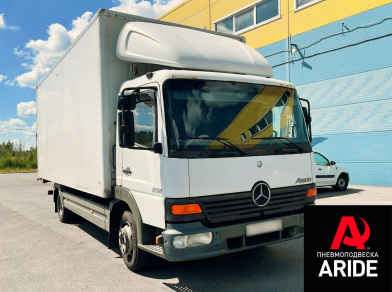 Рис. 1 Наши проекты: Установка комплекта пневмоподвески на Mercedes-Benz Atego