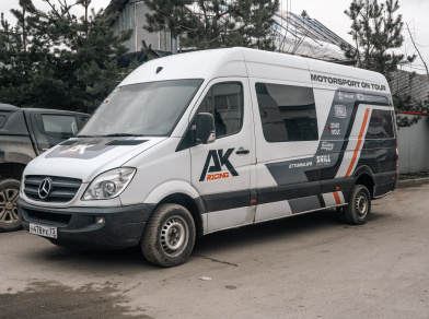 Рис. 1 Наши проекты: Пневмоподвеска на Мерседес Спринтер W906