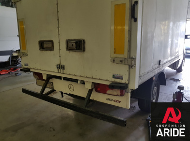 Рис. 17 Наши проекты: Пневмоподвеска на Mercedes Sprinter 3 для грузоподъемности - Этапы установки