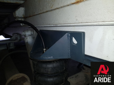 Рис. 6 Наши проекты: Пневмоподвеска на Mercedes Sprinter 3 для грузоподъемности - Этапы установки