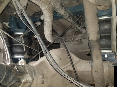 Рис. 9 Наши проекты: Установка задней пневмоподвески на Mercedes-Benz Sprinter в кузове W907