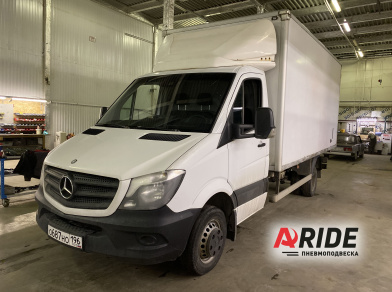 Наши проекты: Установка пневмодвески на Mercedes-Benz Sprinter 5 от компании «ARIDE». Доступные цены, гарантия, для заказа и получения консультации звоните 8 (800) 707-52-13. Рис. 1 Наши проекты: Установка пневмодвески на Mercedes-Benz Sprinter 5