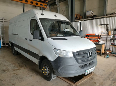 Наши проекты: Установка пневмоподвески Mercedes Sprinter W907, 516 от компании «ARIDE». Доступные цены, гарантия, для заказа и получения консультации звоните 8 (800) 707-52-13. Рис. 1 Наши проекты: Установка пневмоподвески Mercedes Sprinter W907, 516