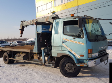 Рис. 2 Наши проекты: Пневмоподвеска на Mitsubishi FUSO Fighter