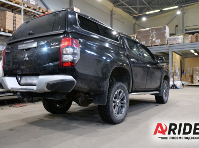 Наши проекты: Пневмоподвеска Mitsubishi L200 от компании «ARIDE». Доступные цены, гарантия, для заказа и получения консультации звоните 8 (800) 707-52-13. Рис. 2 Наши проекты: Пневмоподвеска Mitsubishi L200