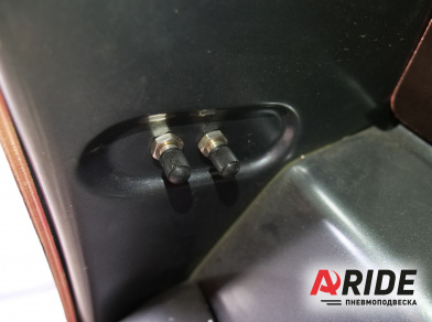 Рис. 5 Наши проекты: Вспомогательная пневмоподвеска на Peugeot Partner