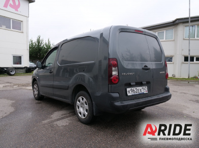 Рис. 2 Наши проекты: Вспомогательная пневмоподвеска на Peugeot Partner