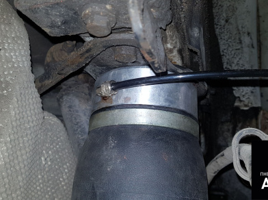 Рис. 4 Наши проекты: Пневмоподвеска Peugeot Partner