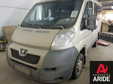 Наши проекты: Пневмоподвеска на Peugeot Boxer для грузоподъемности - Этапы установки от компании «ARIDE». Доступные цены, гарантия, для заказа и получения консультации звоните 8 (800) 707-52-13. Рис. 7 Наши проекты: Пневмоподвеска на Peugeot Boxer для грузоподъемности - Этапы установки