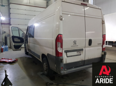 Рис. 1 Наши проекты: Пневмоподвеска на Peugeot Boxer для комфорта - Этапы установки
