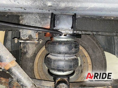 Рис. 5 Наши проекты: Пневматическая подвеска прицеп МАЗ 816200 