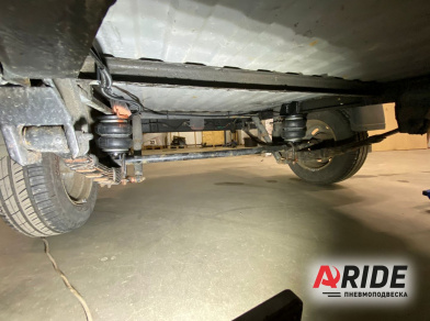 Рис. 3 Наши проекты: Пневматическая подвеска прицеп МАЗ 816200 