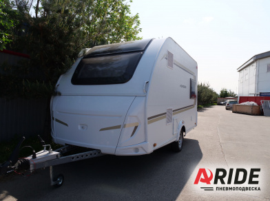 Рис. 1 Наши проекты: Пневмоподвеска на прицеп Knaus Tabbert