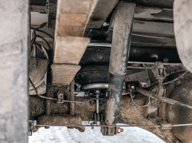 Рис. 4 Пневматические подушки на Тойота Дюна