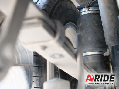 Рис. 5 Наши проекты: Пневмоподвеска Toyta Hiace