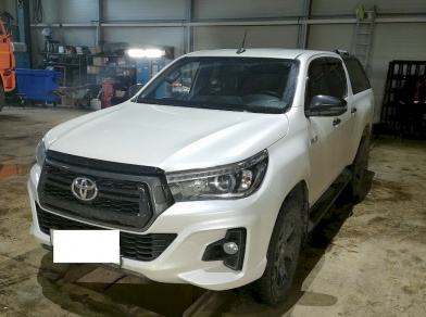Рис. 1 Наши проекты: Установка вспомогательной пневмоподвески на Toyota Hilux 8 