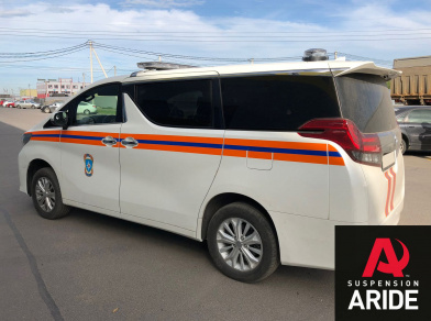 Наши проекты: Установка пневмоподвески на переднюю и заднюю ось с автоматической системой управления Airlift 3H на Toyota Alphard от компании «ARIDE». Доступные цены, гарантия, для заказа и получения консультации звоните 8 (800) 707-52-13. Рис. 8 Наши проекты: Установка пневмоподвески на переднюю и заднюю ось с автоматической системой управления Airlift 3H на Toyota Alphard