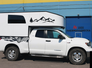 Наши проекты: Пневмоподвеска на заднюю ось Toyota Tundra от компании «ARIDE». Доступные цены, гарантия, для заказа и получения консультации звоните 8 (800) 707-52-13. Рис. 3 Наши проекты: Пневмоподвеска на заднюю ось Toyota Tundra