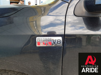 Рис. 2 Наши проекты: Пневмоподвеска на Toyota Tundra для усиления - Этапы установки