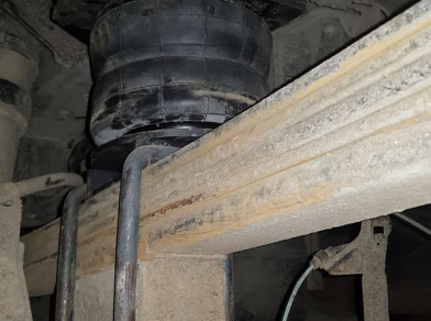 Рис. 13 Наши проекты: Пневмоподвеска на ﻿Toyota Tundra - Фото установки