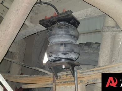 Рис. 7 Наши проекты: Пневмоподвеска на ﻿Toyota Tundra - Фото установки