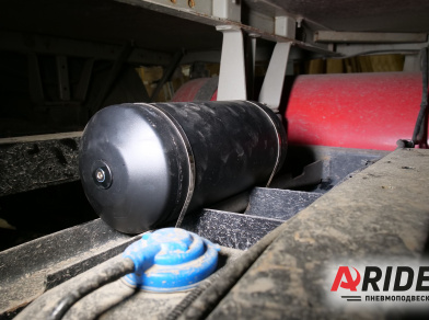 Рис. 4 Наши проекты: Пневмоподвеска на УАЗ Profi Спарка