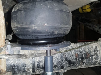 Рис. 22 Наши проекты: Установка пневмоподвески на УАЗ Буханка