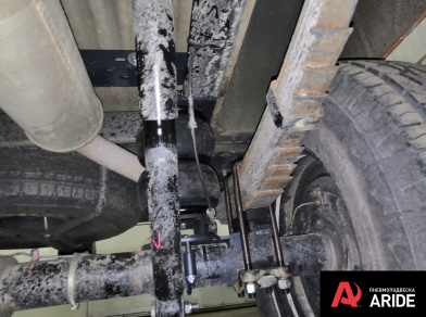 Рис. 8 Наши проекты: Установка пневмоподвески на УАЗ Буханка