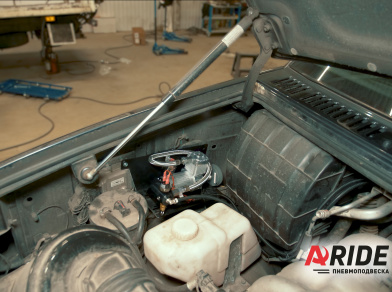 Рис. 4 Наши проекты: Установка пневмоподвески на УАЗ Патриот 