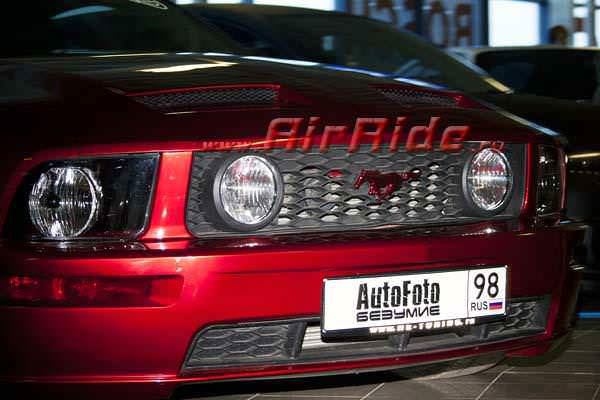 Пневмоподвеска на Ford Mustang