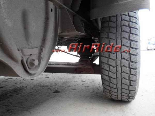 Пневмоподвеска на Fiat  Ducato 2013г.в.